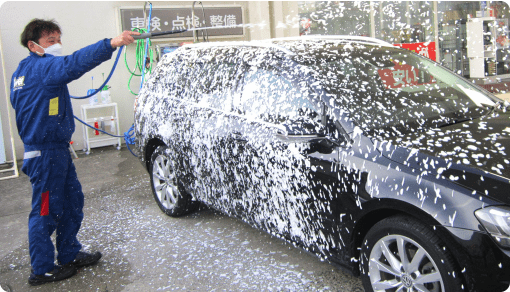 ガソリンスタンドでの接客