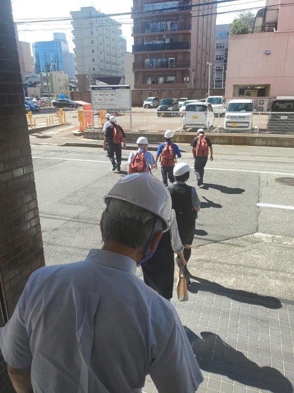 「防災訓練：避難訓練」｜株式会社丸新エネルギー